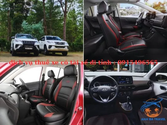 Bảng Giá Cho Thuê Xe Đà Lạt - Xe Đời Mới 4-7-16-29 Chỗ Có Tài Xế