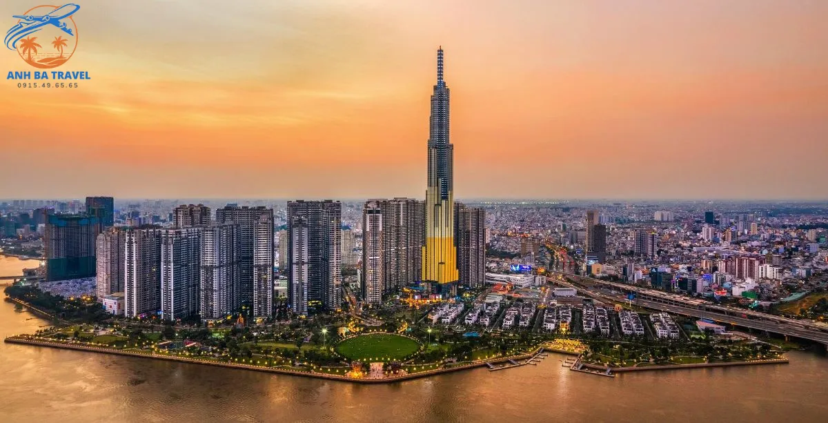 Thuê Xe Cao Lãnh Đi Sài Gòn Có Tài Xế Tham Quan Toà Nhà Cao Nhất Việt Nam - Anh Ba Travel