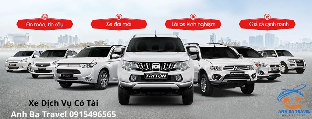 Xe Dịch Vụ Giá Rẻ, Xe Mới, Tài Xế Lịch Sự Tại Sài Gòn - Anh Ba Travel