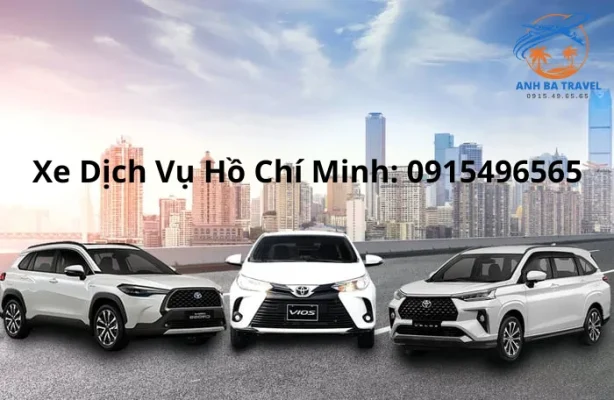 Cách Thuê Xe Dịch Vụ Uy Tín Tại Tp Hồ Chí Minh - Anh Ba Travel