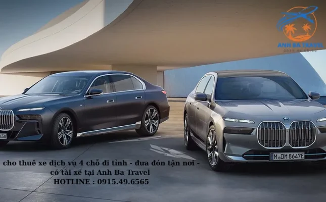 Bảng Giá Xe Dịch Vụ 4 Chỗ - Có Tài Xế Đưa Đón Tận Nơi, An Toàn, Tiết Kiệm